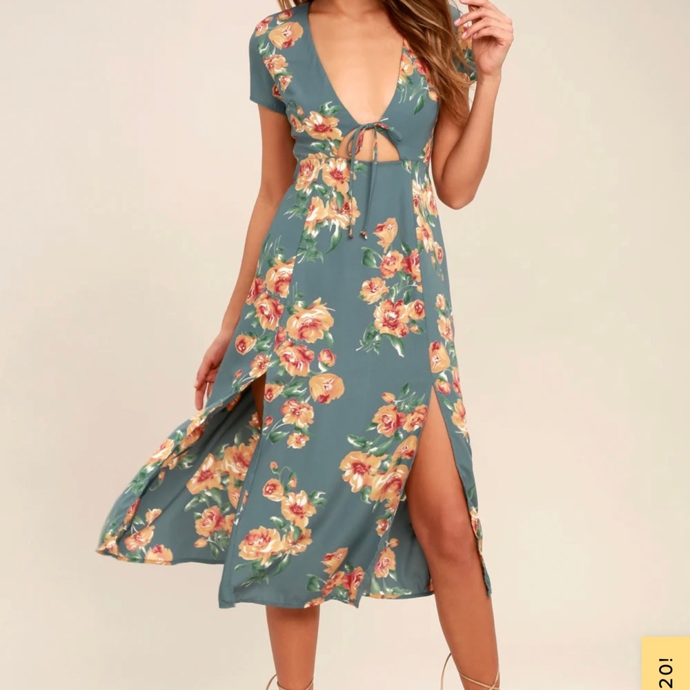 Cute spring midi dress